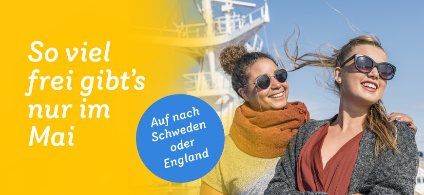 Stena Line - Im Mai auf nach Schweden oder England