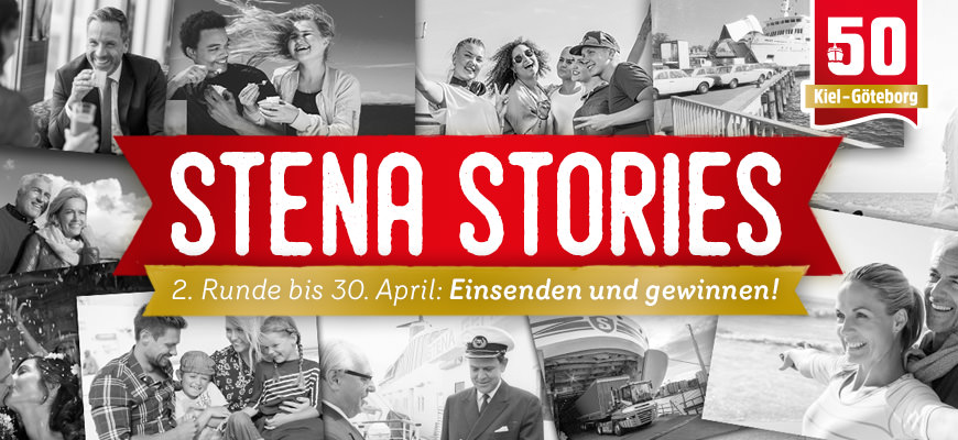 Stena Stories - 2. Runde bis 30. April: Einsenden und gewinnen
