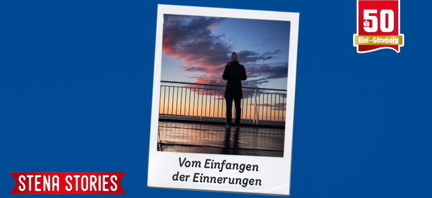 Stena Line - Beim Sonnenuntergang an Deck