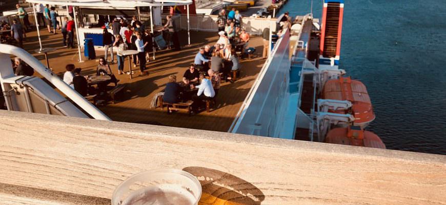 Stena Line Sonnendeck
